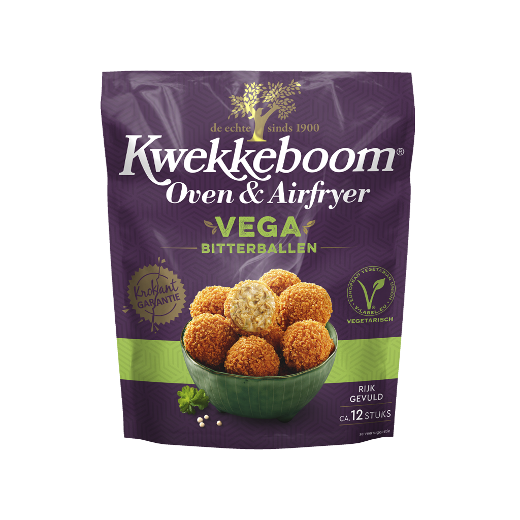 Ongekend Vegetarische bitterballen van Kwekkeboom, zonder vlees en vol van VQ-68